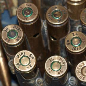 Цветовая маркировка немецких патронов